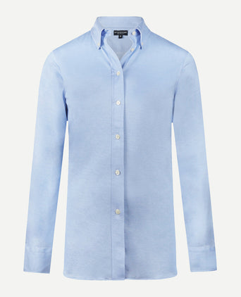 Blouse Stretch Piqué | Light Blue