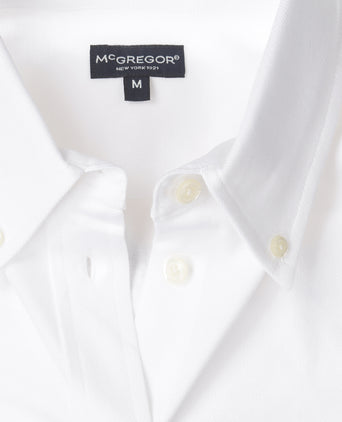 Blouse Stretch Piqué | White