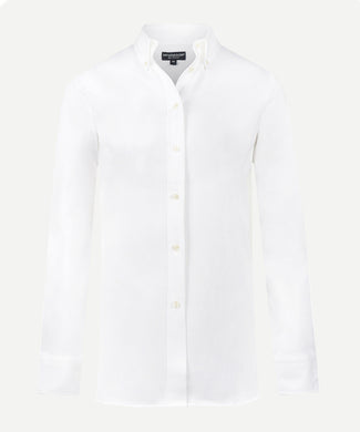 Blouse Stretch Piqué | White Blouse Stretch Piqué | White