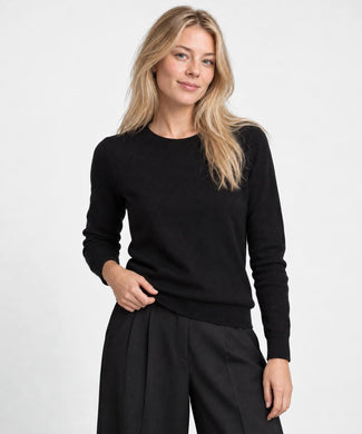 Trui Katoen-Kasjmier Ronde Hals | Navy Trui Katoen-Kasjmier Ronde Hals | Navy