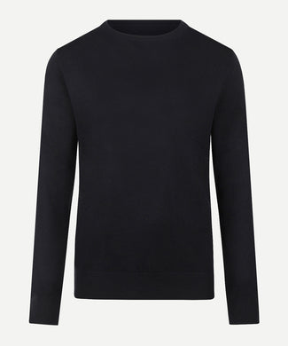 Trui Katoen-Kasjmier Ronde Hals | Navy Trui Katoen-Kasjmier Ronde Hals | Navy