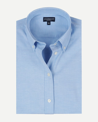 Blouse Stretch Oxford | Light Blue
