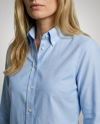 Blouse Stretch Oxford | Light Blue