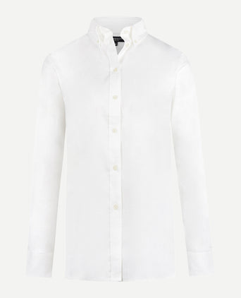 Blouse Stretch Oxford | White