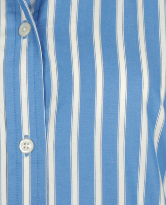 Blouse Poplin Streep | Chambray