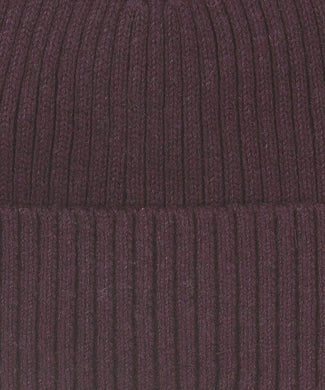 Cotton cashmere muts | Purple