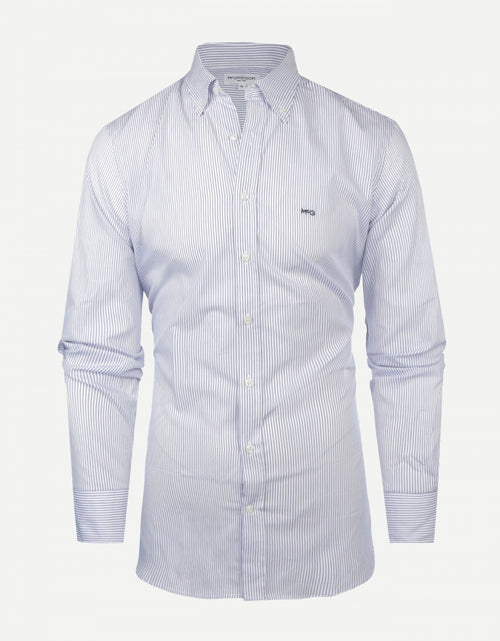 Regular fit gestreept overhemd | Light Blue