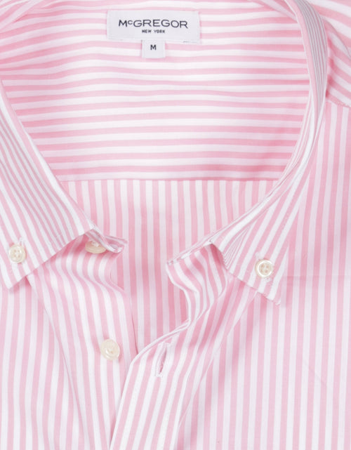 Regular fit gestreept overhemd | Pink