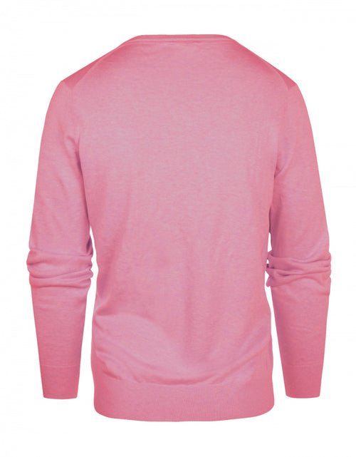 Pullover trui met V-hals | Pink