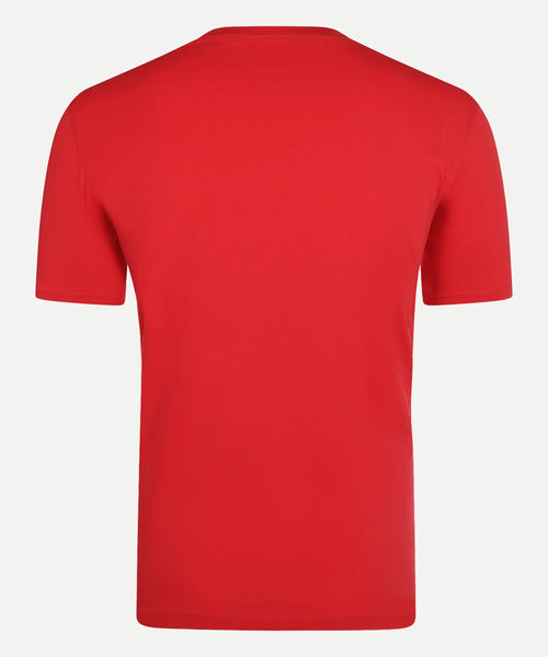 T-Shirt met vlag | Red