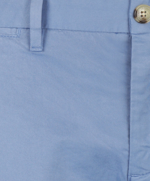 Garment dyed chino | Medium Blue