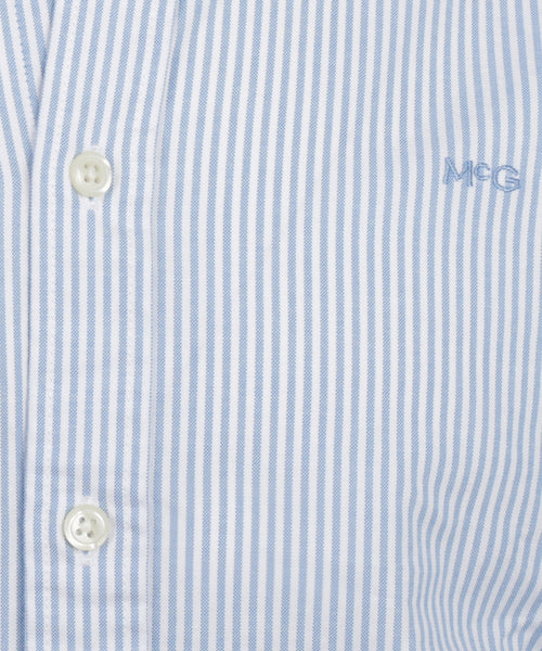 Oxford overhemd met smalle strepen | Light Blue