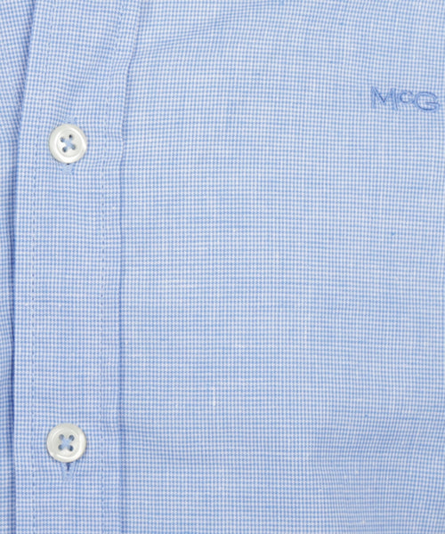 Overhemd korte mouwen | Medium Blue