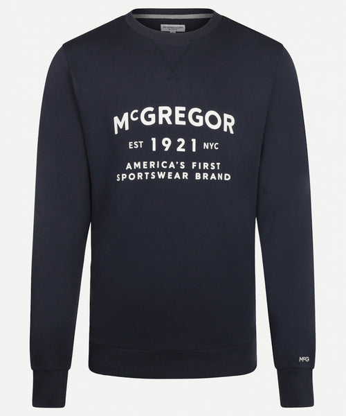 Crew Neck Sweater | Navy