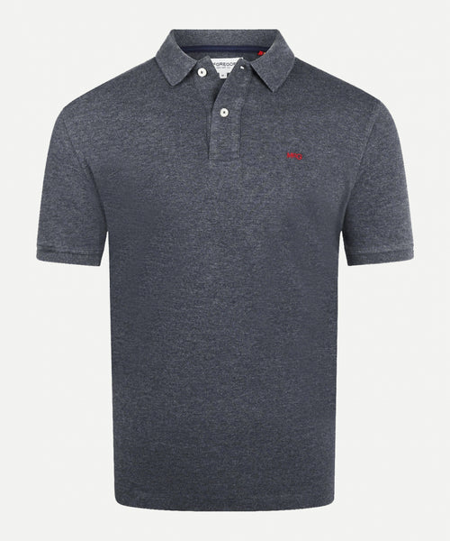 Klassieke polo regular fit | Dark Grey