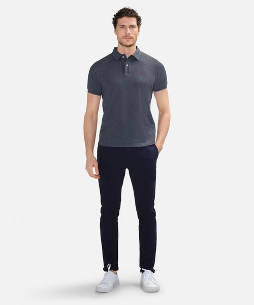 Klassieke polo regular fit | Dark Grey