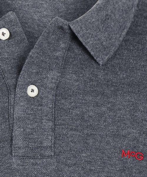 Klassieke polo regular fit | Dark Grey