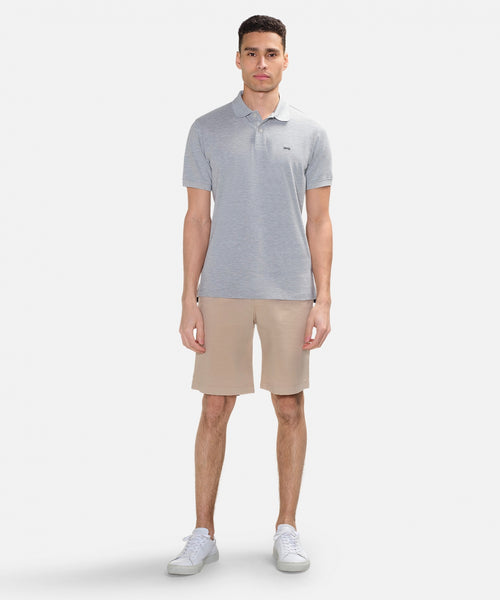 Klassieke polo regular fit | Grey Melange