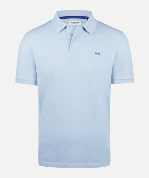 Klassieke polo regular fit | Light Blue