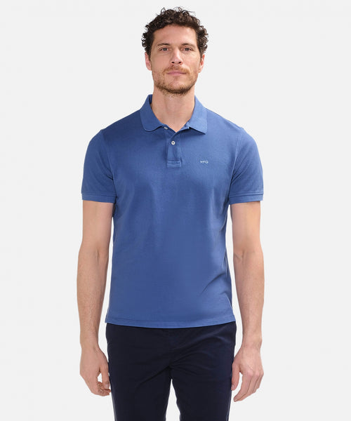 Klassieke polo regular fit | Royal Blue