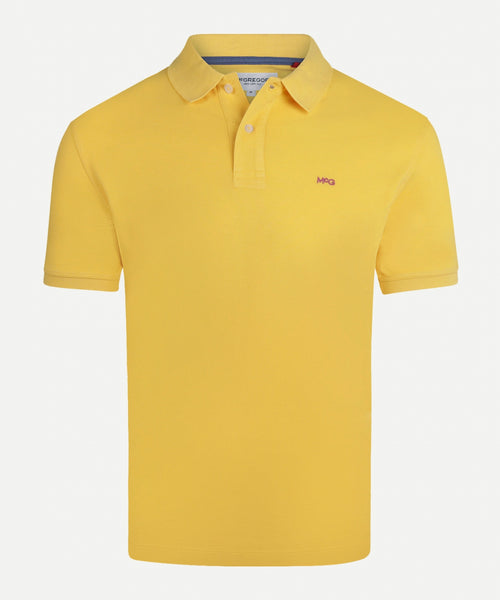 Klassieke polo regular fit | Light Yellow