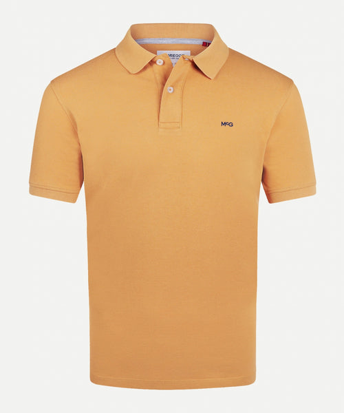 Klassieke polo regular fit | Dark Yellow