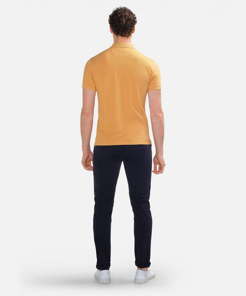 Klassieke polo regular fit | Dark Yellow