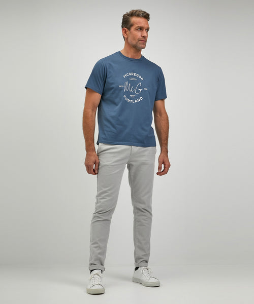 T-shirt Portland | Medium Blue