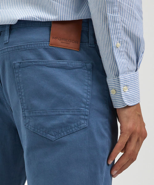 5 Pocket broek slim fit | Medium Blue