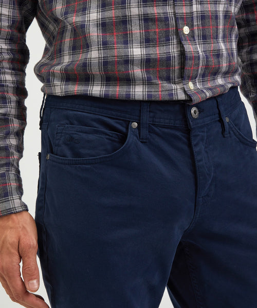 5 Pocket broek slim fit | Navy