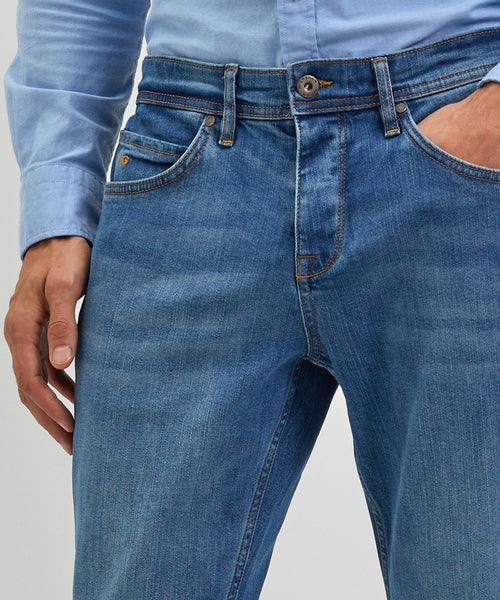Jeans mediumblauw slim fit | Medium Blue Denim