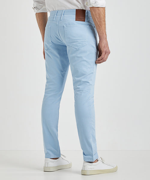 5 Pocket Broek Slim Fit | Light Blue