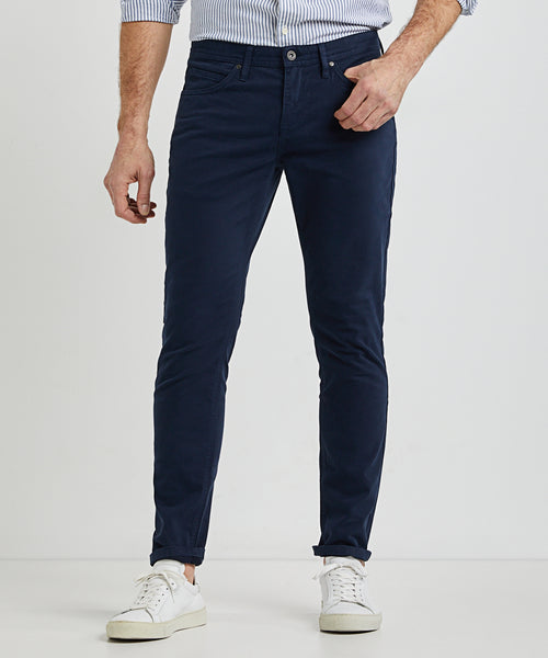 5 Pocket Broek Slim Fit | Navy