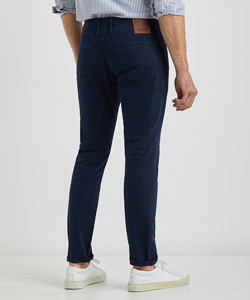 5 Pocket Broek Slim Fit | Navy