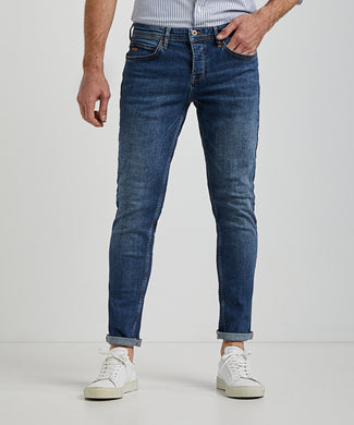 Jeans Donkerblauw Slim Fit | Dark Blue Denim