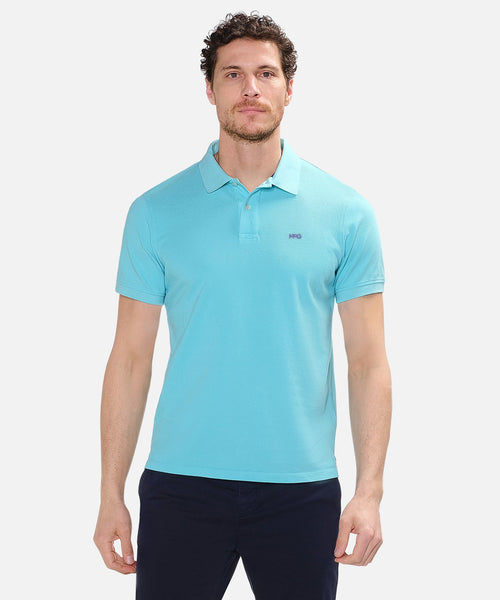 Klassieke Polo Regular Fit | Aqua