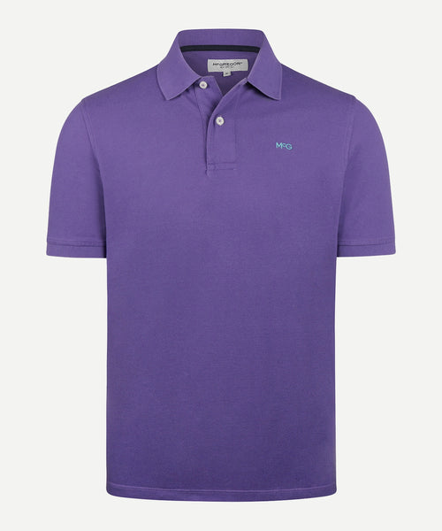 Klassieke Polo Regular Fit | Purple
