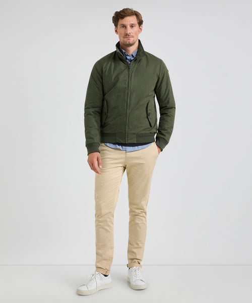 Katoenen Bomber | Pine Green