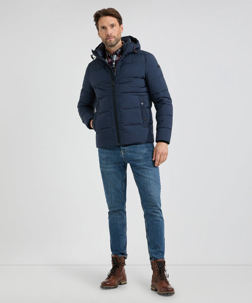 Bomberjas met Capuchon | Navy