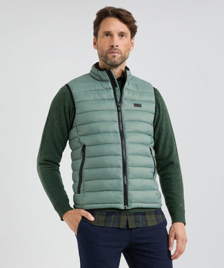 Lichte Bodywarmer | Dark Sage