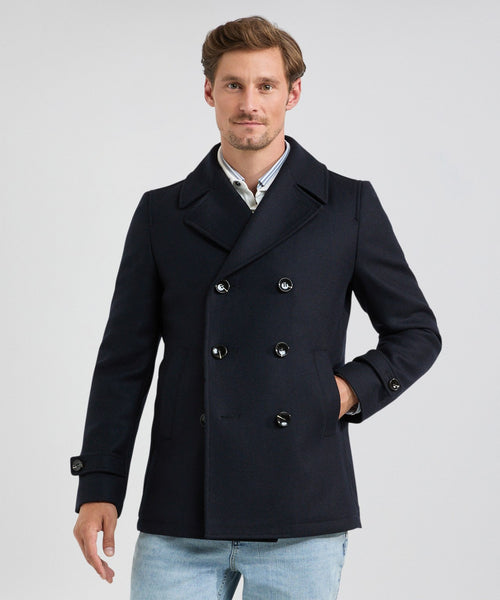 Core Peacoat double-breasted | Navy