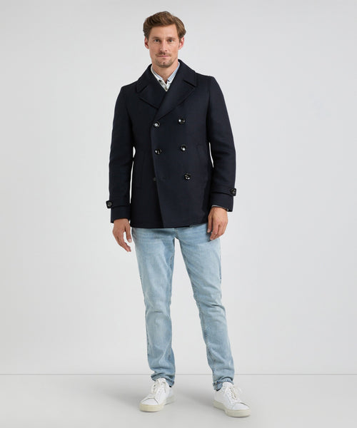 Core Peacoat double-breasted | Navy