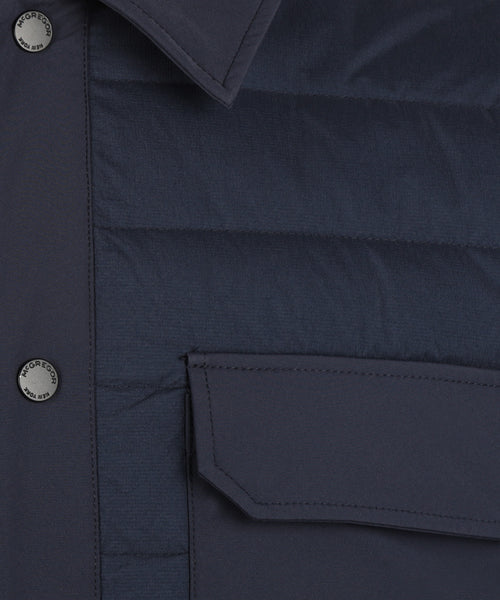 Jas Overshirt Hybrid | Navy
