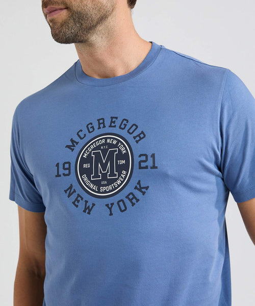 T-Shirt Sportswear | Faded Blue