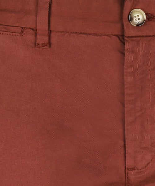 Chino Garment Dyed Slim Fit | Chesnut