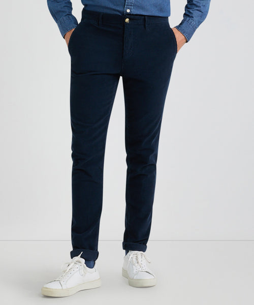 Chino Corduroy Slim Fit | Navy