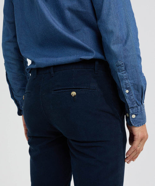 Chino Corduroy Slim Fit | Navy