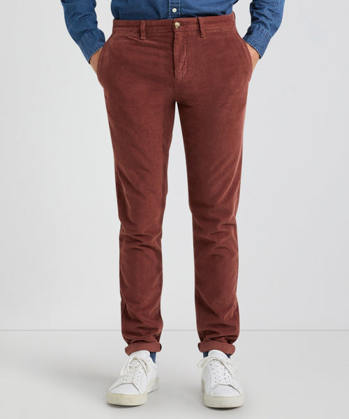 Chino Corduroy Slim Fit | Chesnut