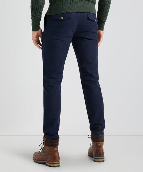 Chino Moleskin Slim Fit | Navy