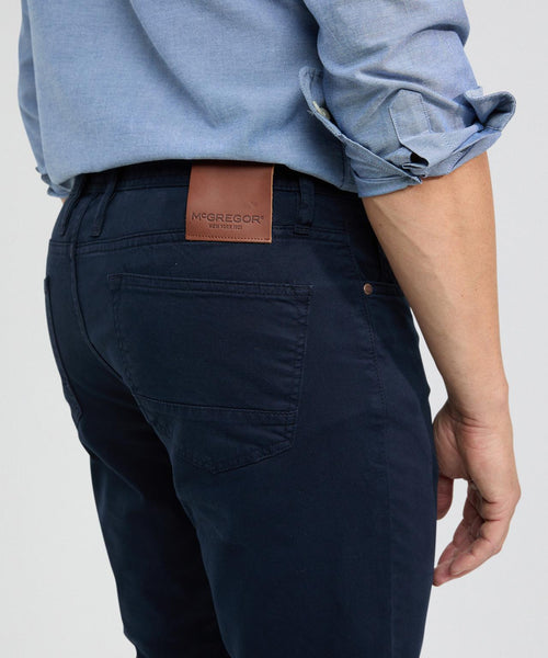 Broek 5-pocket Slim Fit | Navy